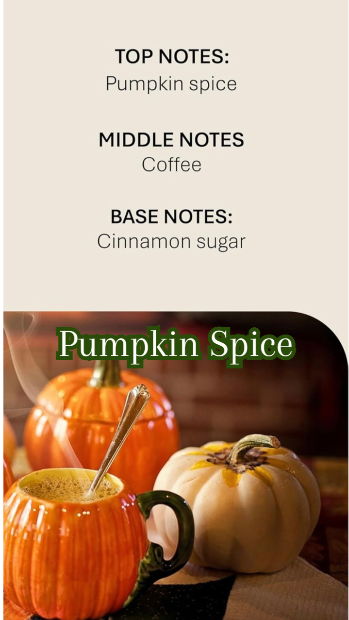 Pumpkin Spice Pure Beeswax Candle