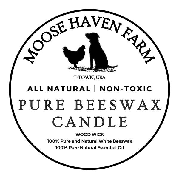 Pure Beeswax Candle: Lemon Verbena