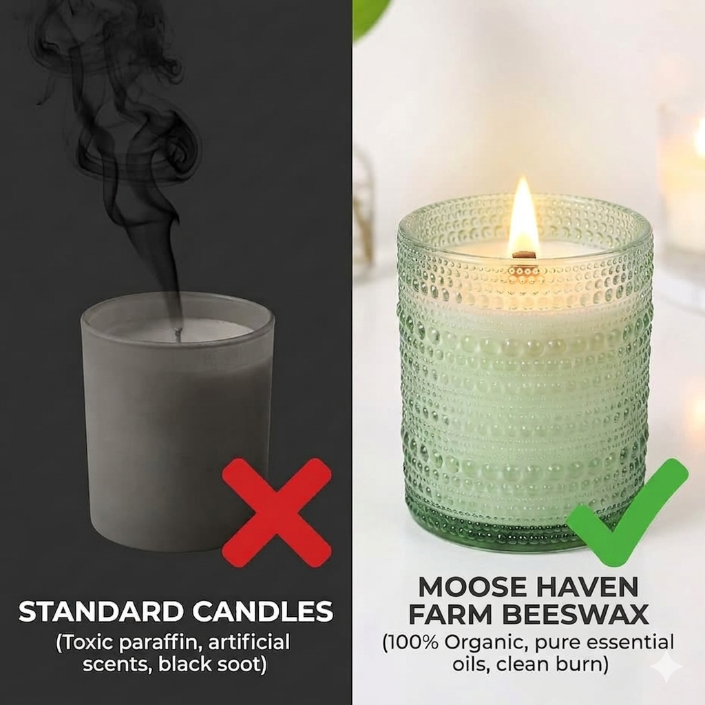PARADISE Pure Beeswax Candle