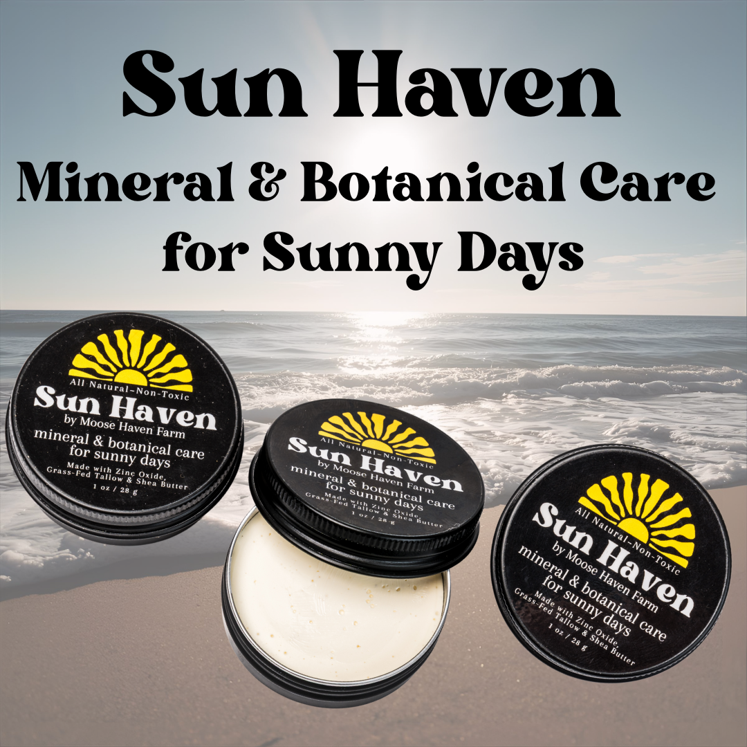Sun Haven: Mineral & Botanical Care for Sunny Days (1oz Tin)
