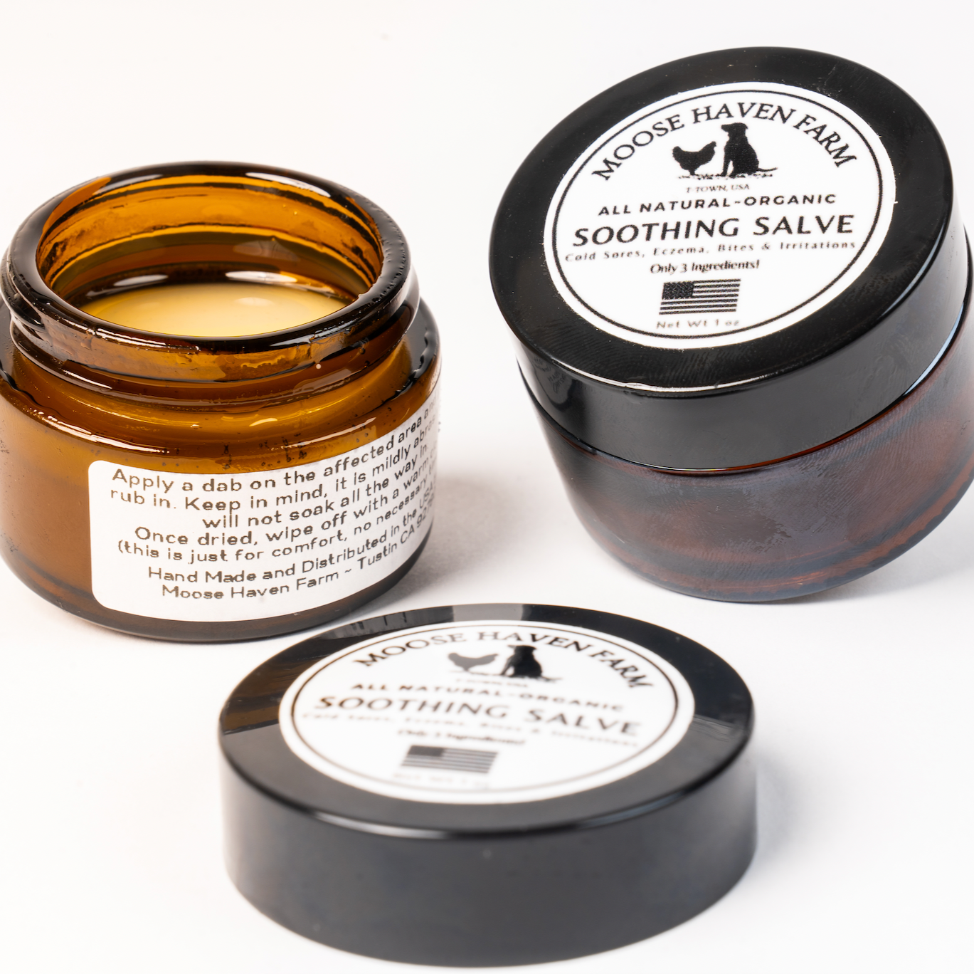Soothing Salve - 100% Natural ~ Non-Toxic | 1oz Jar