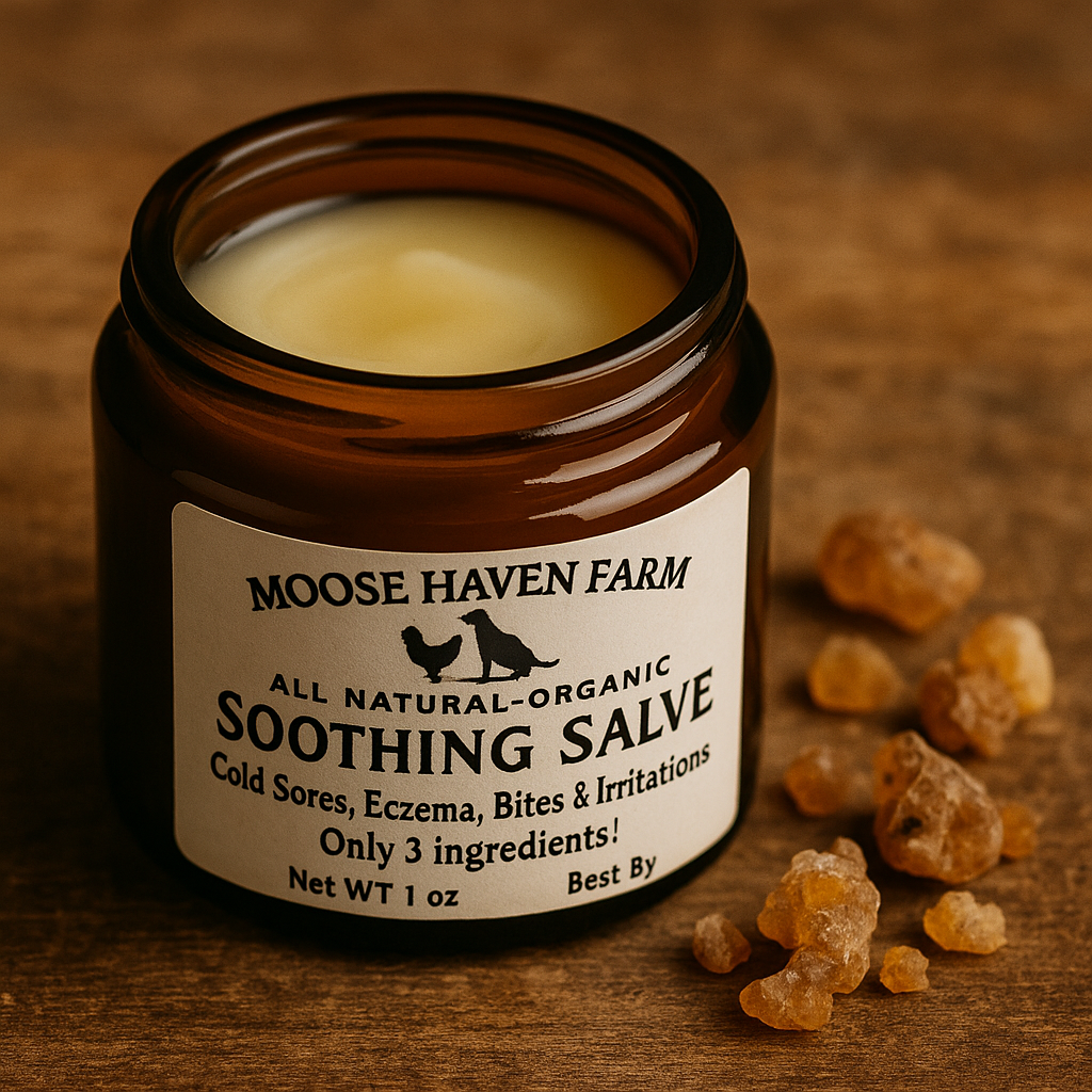 Soothing Salve - 100% Natural, Non-Toxic | Instantly relieve the swelling, redness and itching due to bites, rashes, and other minor skin irritations (1 oz)