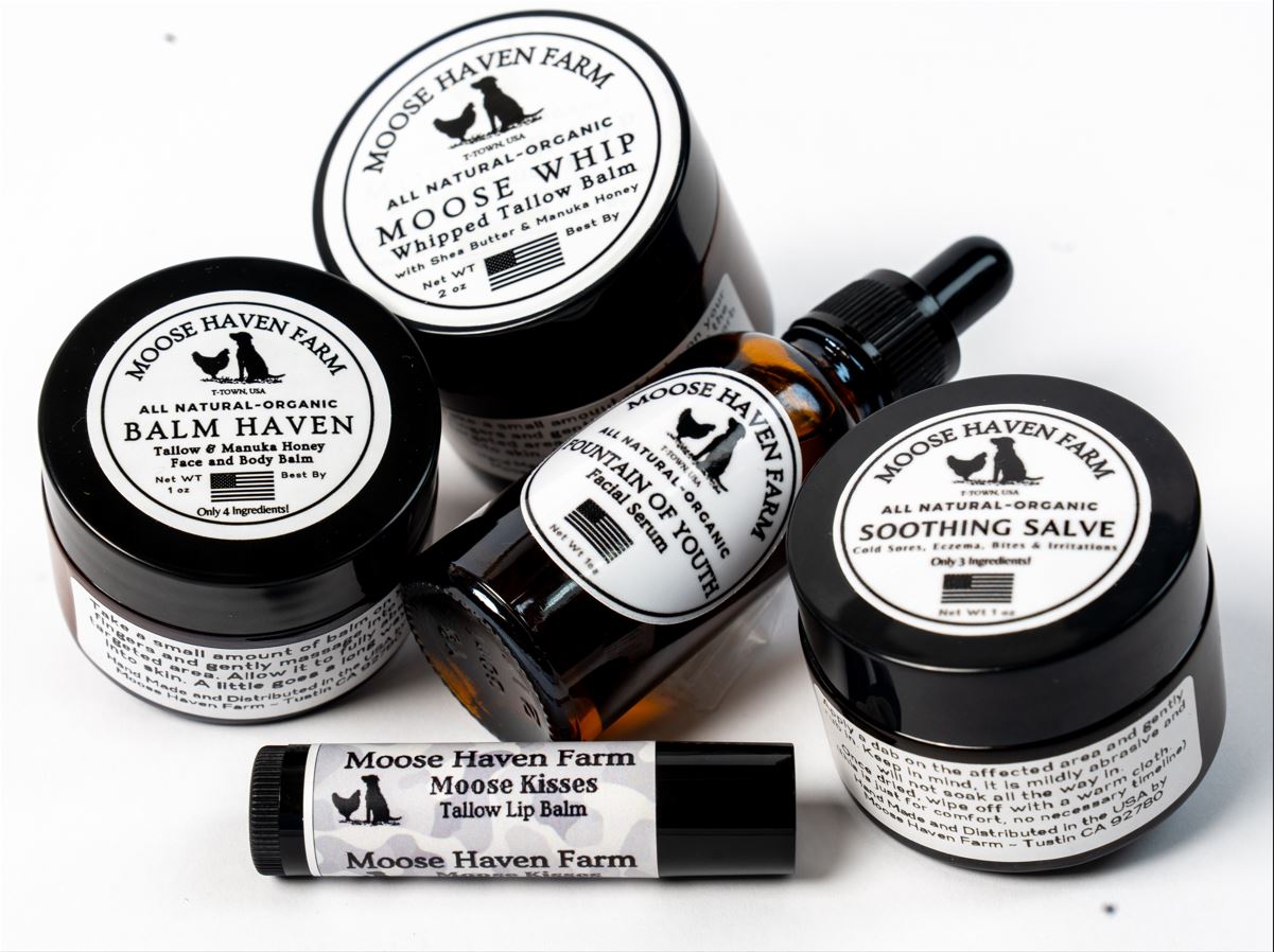 Balm Haven Tallow & Manuka Honey Face and Body Balm | Only 4 Ingredients!