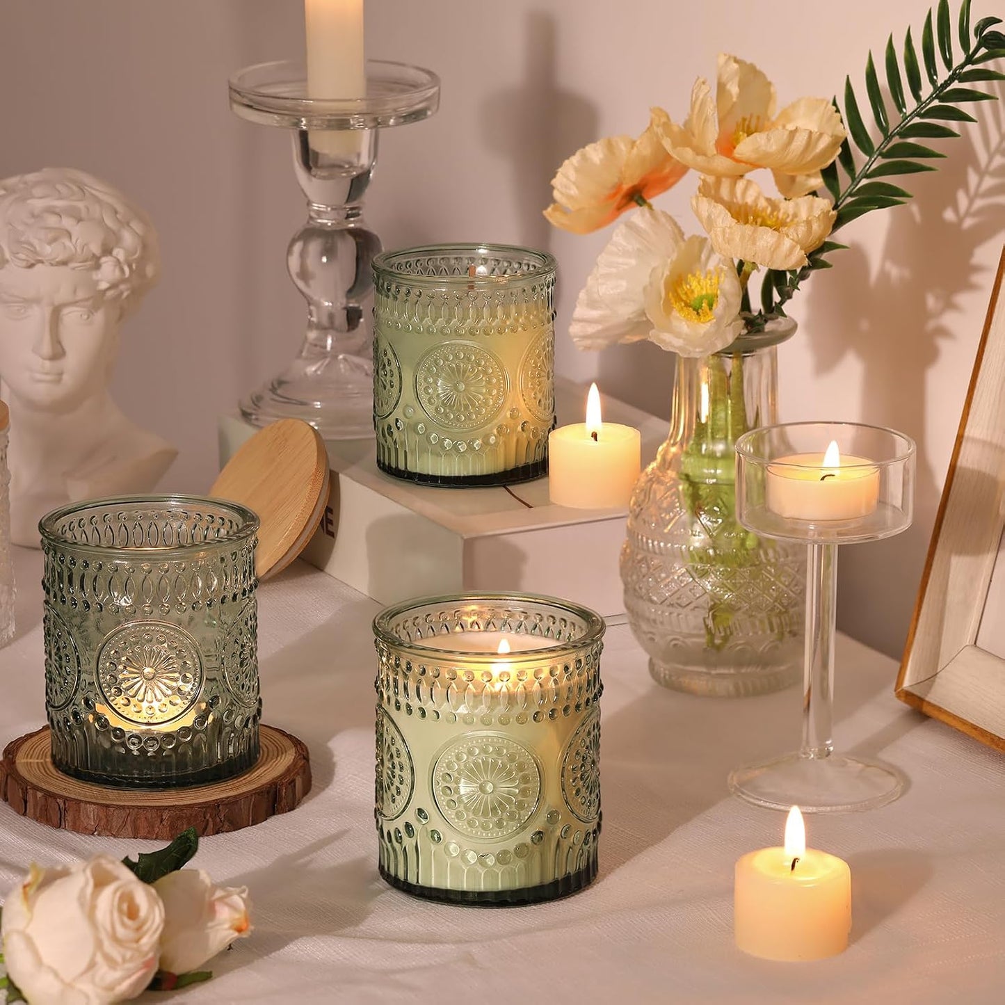 GRAPEFRUIT & SAGE Pure Beeswax Candle