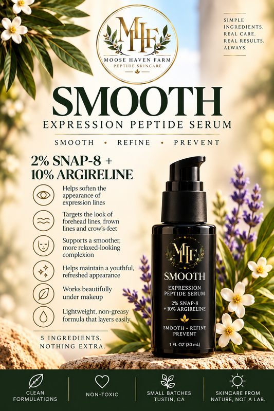SMOOTH Expression Peptide Serum | 2% Snap-8 + 10% Argireline