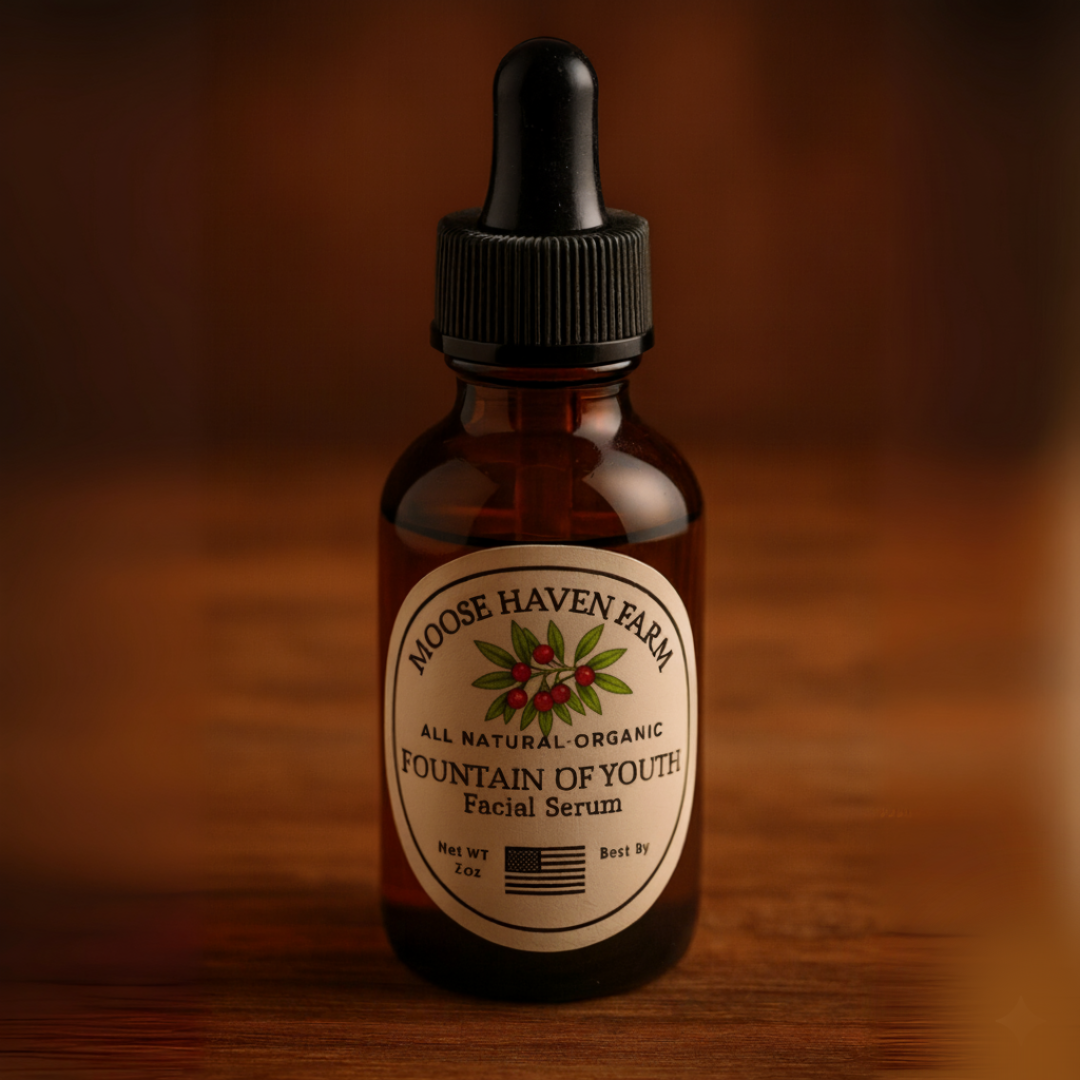 Fountain of Youth Serum – 100% Pure Face & Beard Oil | Anti-Aging, Hydrating & Restorative | Frankincense, Lavender, Castor & Jojoba Oils + Vitamin E | Non-Toxic, All-Natural Skincare