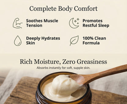 Magnesium Bliss Lotion – Relaxation & Deep Hydration | Grass-Fed Tallow, Shea Butter, Magnesium Chloride, and Essential Oils | Non-Toxic, Small-Batch, Natural Skincare (4 oz)