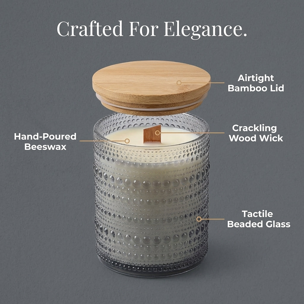 Vanilla Pure Beeswax Candle