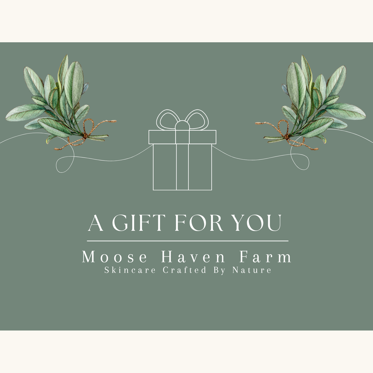 Moose Haven Farm gift card