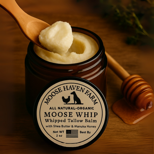 Moose Whip Whipped Tallow Face and Body Balm