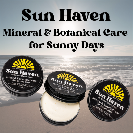 Sun Haven: Mineral & Botanical Care for Sunny Days (1oz Tin)