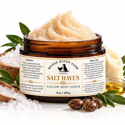 HAVEN tallow body scrub