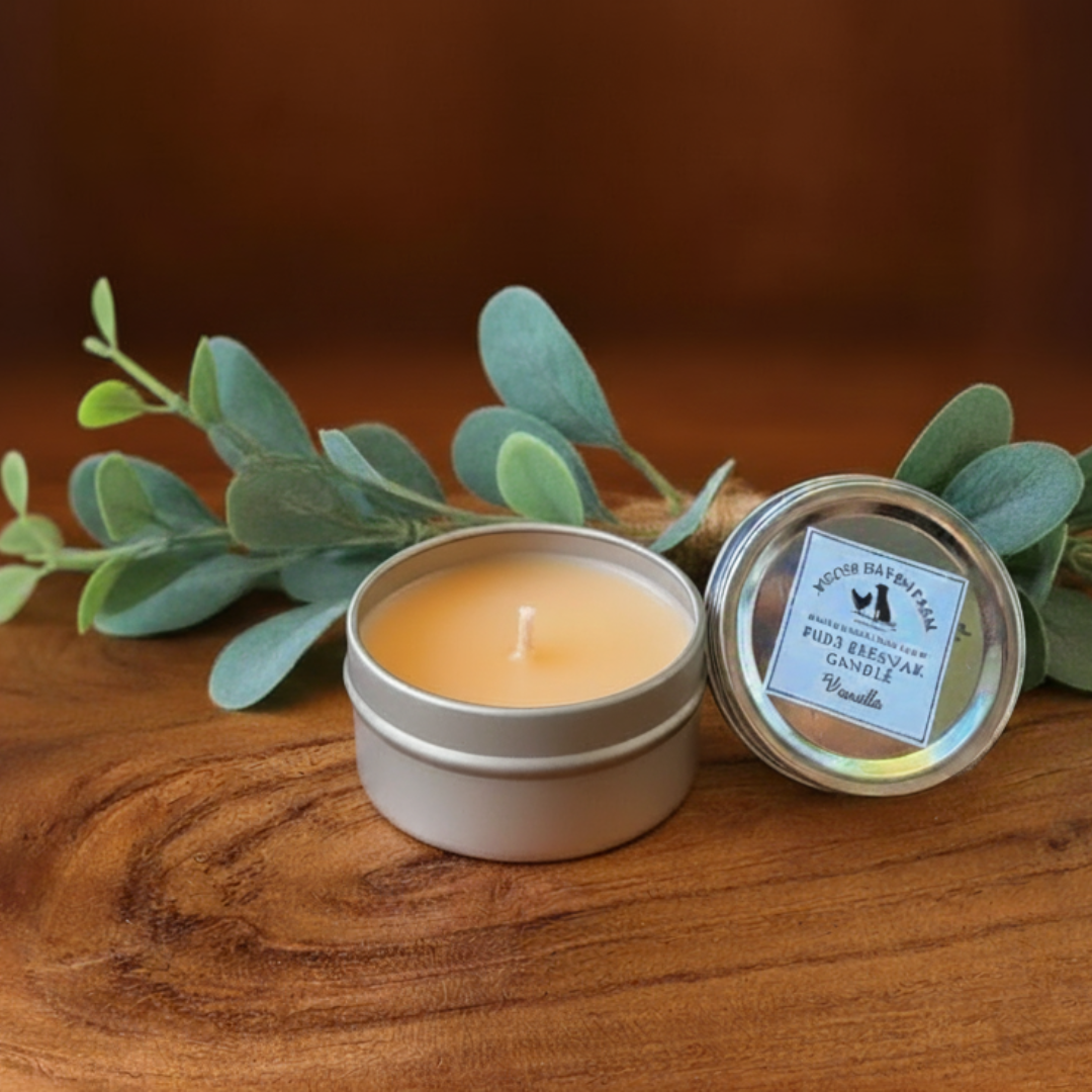 Vanilla Pure Beeswax Candle