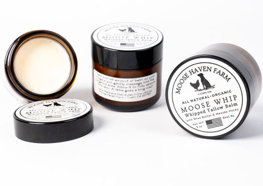 Moose Whip Whipped Tallow Face and Body Balm