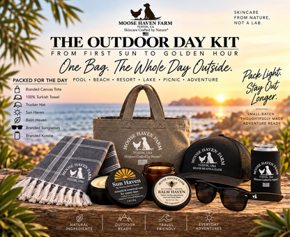 THE OUTDOOR DAY KIT: From First Sun to Golden Hour.